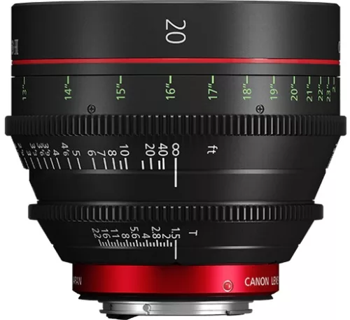 Canon Prime CN-E 20mm / T1.5 L F (meter) (EF mount) (3174C008)