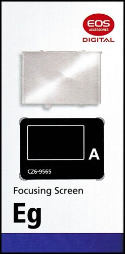 Canon EOS 5D mark II Eg-A mattüveg (3355B001)