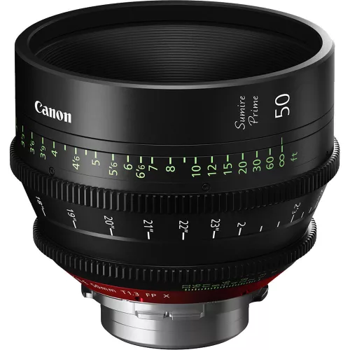 Canon Sumire Prime CN-E 50mm / T1.3 FP X (feet) (PL mount) (3361C003)
