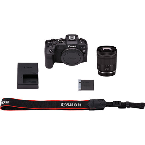 Canon EOS RP body 1+2 years warranty** + RF 24-105mm /4 L IS nano USM + EF-EOS R adapter (3380C043)