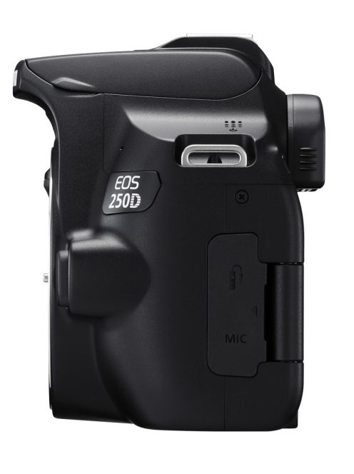 Canon EOS 250D Gehäuse 1+2 Jahre Garantie** + EF-S 18-55mm /3.5-5.6 III, schwarz (3454C003)