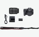 Canon EOS 250D body 1+2 years warranty** + EF-S 18-135mm /3.5-5.6 IS STM, black (3454C019)