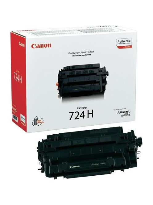 Canon 724H toner (black) (XL) (3482B002)
