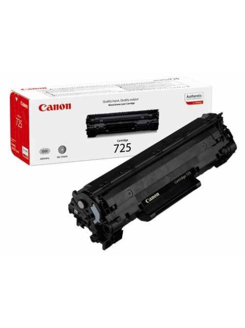 Canon 725 tonerkazetta (black) (ca. 1.600 pages) (3484B002)