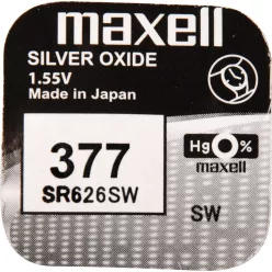 Maxell SR626SW (377) ezüst-oxid óraelem