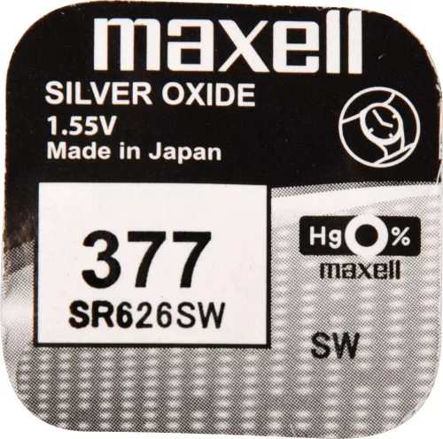Maxell SR626SW (377) ezüst-oxid óraelem