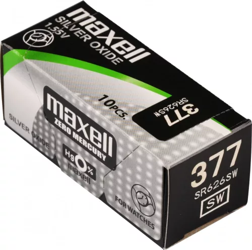 Maxell SR626SW (377) ezüst-oxid óraelem