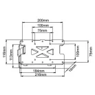 Stell SHO 1027 fix 13"-30" TV tartó konzol