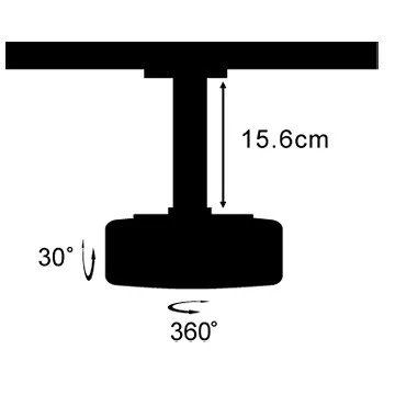 Stell SHO 1029 mennyezeti projektor tartó konzol