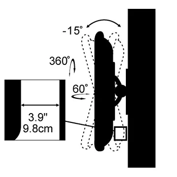 Stell SHO 1100-dönthető, elforgatható 13"-30" TV tartó konzol