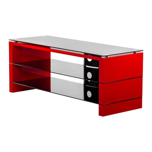 Stell SHO 1141-univerzális TV-asztal - piros színű