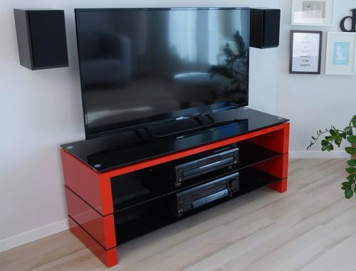 Stell SHO 1142-univerzális TV-asztal - fehér színű