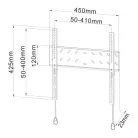 Stell SHO 2020-fix 23"-42" TV tartó konzol