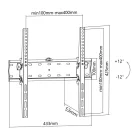 Stell SHO 3300-SLIM állítható 30"-60" TV tartó konzol