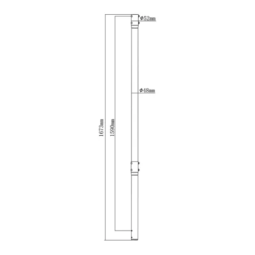 Stell SHO 3920 hosszabbító elem mennyezeti tartó konzolhoz
