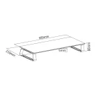 Stell SOS 5000 állvány monitor alá