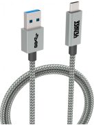 Yenkee YCU 311 GY kábel USB-A /// USB-C (1m) (gray) (35052238)