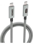 Yenkee YCU 331 GY kábel USB-C /// USB-C (1m) (gray) (35052301)