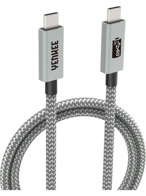 Yenkee YCU 331 GY kábel USB-C /// USB-C (1m) (gray) (35052301)