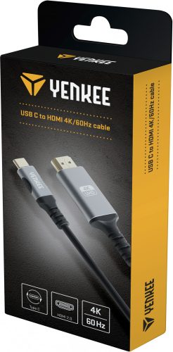 Yenkee YCU 430 USB-C / HDMI 4K kábel (35055381)