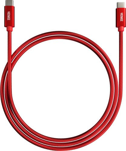 Yenkee YCU C102 RD kábel USB-C /// USB-C (2m) (red) (35056016)