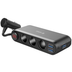 YENKEE YAC 470 töltőállomás autóba (12V/24V) (PD 20W)