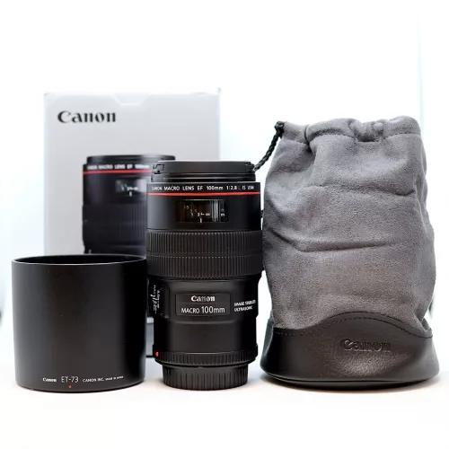 Canon EF 100mm / 2.8 L IS USM Macro / Használt