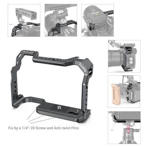 SmallRig Camera Cage for Canon EOS R5 & EOS R6 (2982)