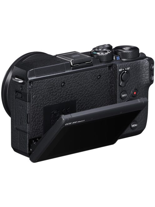 Canon EOS M6 mark II váz + EF-M 15-45mm/3.5-6.3 IS STM + EVF-DC2 (3611C012)
