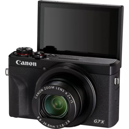 Canon G7 X mark III compact camera, black (3637C002)