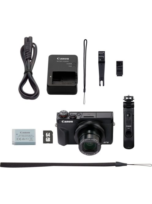 Canon PowerShot G7x mark III (black) (VLOGGER KIT) (3637C027)