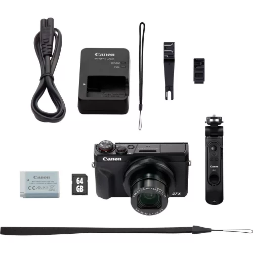 Canon PowerShot G7x mark III (black) (VLOGGER KIT) (3637C027)