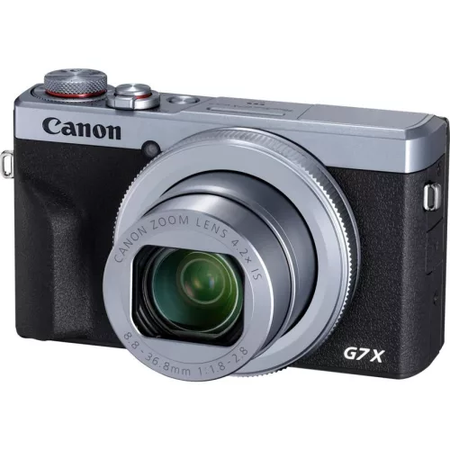 Canon PowerShot G7x mark III (+128GB memóriakártya) (silver) (3638C002)