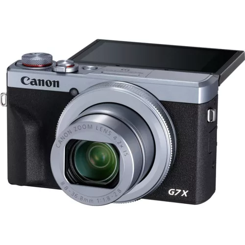 Canon PowerShot G7x mark III (+128GB memóriakártya) (silver) (3638C002)