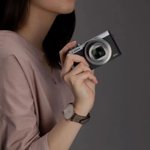 Canon PowerShot G7x mark III (+128GB memóriakártya) (silver) (3638C002)