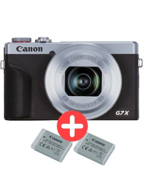 Canon PowerShot G7x mark III (silver) (POWER KIT) (3638C014)