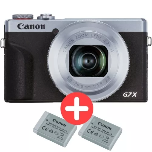Canon PowerShot G7x mark III (silver) (POWER KIT) (3638C014)