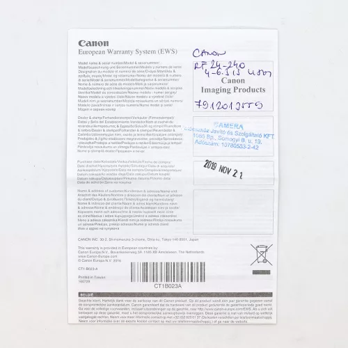 Canon RF 24-240mm /4-6.3 IS USM (3684C005)