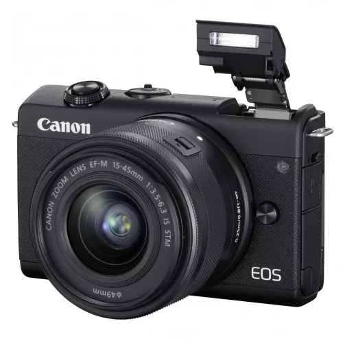 Canon EOS M200 (black) + EF-M 15-45mm / 3.5-6.3 IS STM (3699C010)