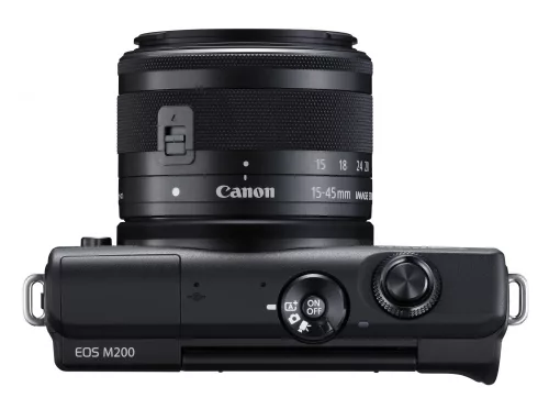 Canon EOS M200 (black) + EF-M 15-45mm / 3.5-6.3 IS STM (3699C010)