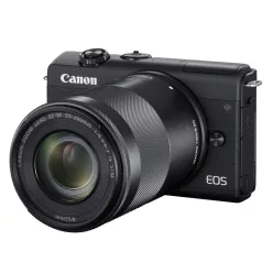   Canon EOS M200 (black) + EF-M 15-45mm / 3.5-6.3 IS STM + EF-M 55-200mm / 4.5-6.3 IS STM (3699C018)
