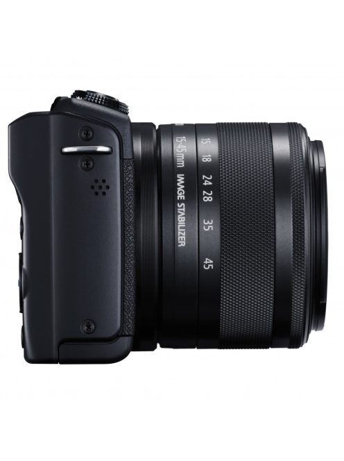 Canon EOS M200 (black) + EF-M 15-45mm / 3.5-6.3 IS STM + EF-M 55-200mm / 4.5-6.3 IS STM (3699C018)