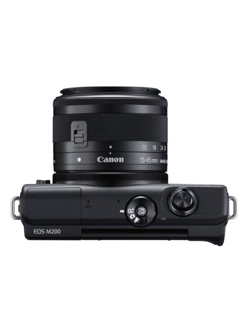 Canon EOS M200 (black) + EF-M 15-45mm / 3.5-6.3 IS STM + EF-M 55-200mm / 4.5-6.3 IS STM (3699C018)