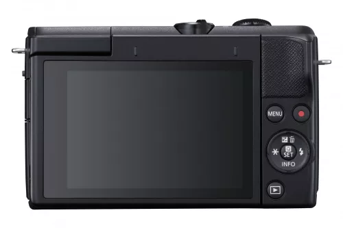 Canon EOS M200 (black) + EF-M 15-45mm / 3.5-6.3 IS STM + EF-M 55-200mm / 4.5-6.3 IS STM (3699C018)