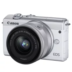   Canon EOS M200 (white) + EF-M 15-45mm / 3.5-6.3 IS STM (3700C010)