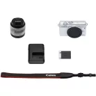 Canon EOS M200 (white) + EF-M 15-45mm / 3.5-6.3 IS STM (3700C010)