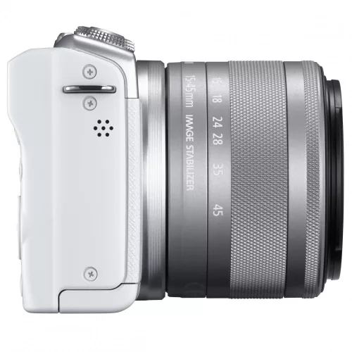 Canon EOS M200 (white) + EF-M 15-45mm / 3.5-6.3 IS STM (3700C010)