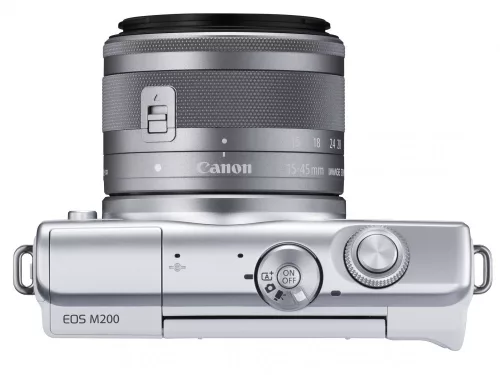 Canon EOS M200 (white) + EF-M 15-45mm / 3.5-6.3 IS STM (3700C010)