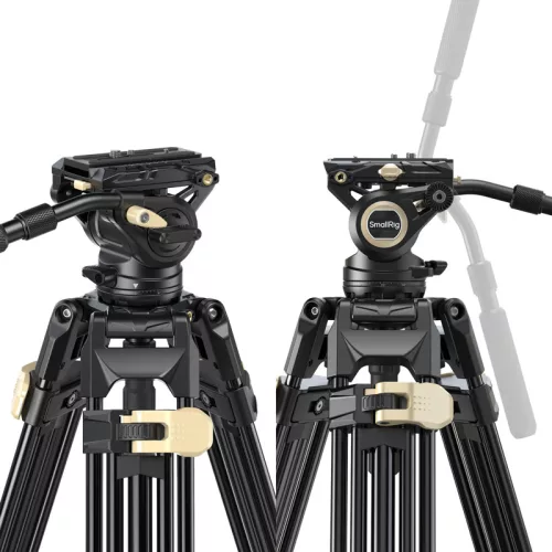 SmallRig 3751P AD-01 Pro Heavy-Duty Fluid Head Tripod