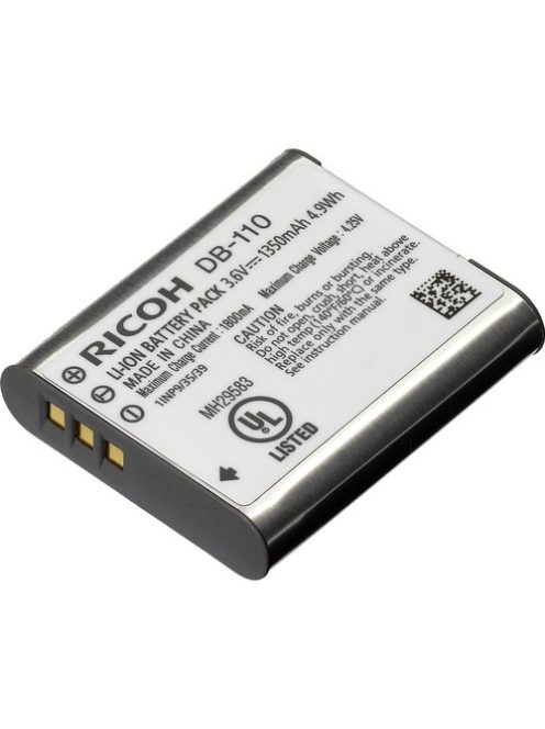 Ricoh DB-110 Rechargeable Lithium-Ion Battery (37838)